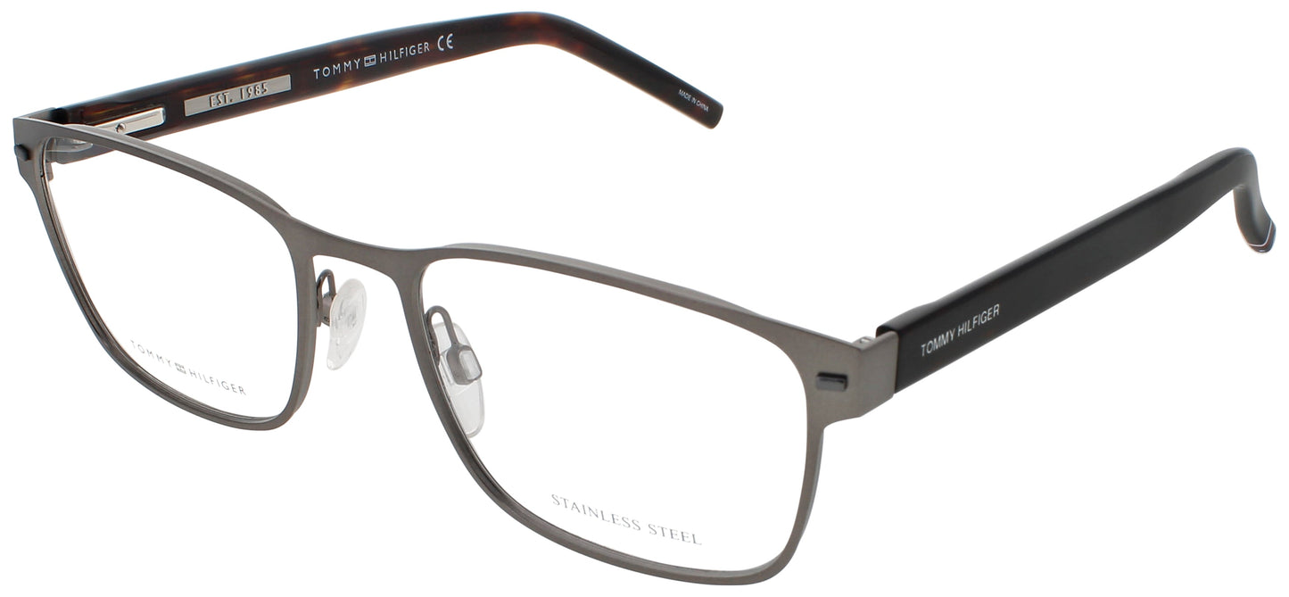TOMMY HILFIGER TH 1769 Frame MATTE DARK RUTHENIUM Lens DEMO