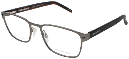 TOMMY HILFIGER TH 1769 Frame MATTE DARK RUTHENIUM Lens DEMO