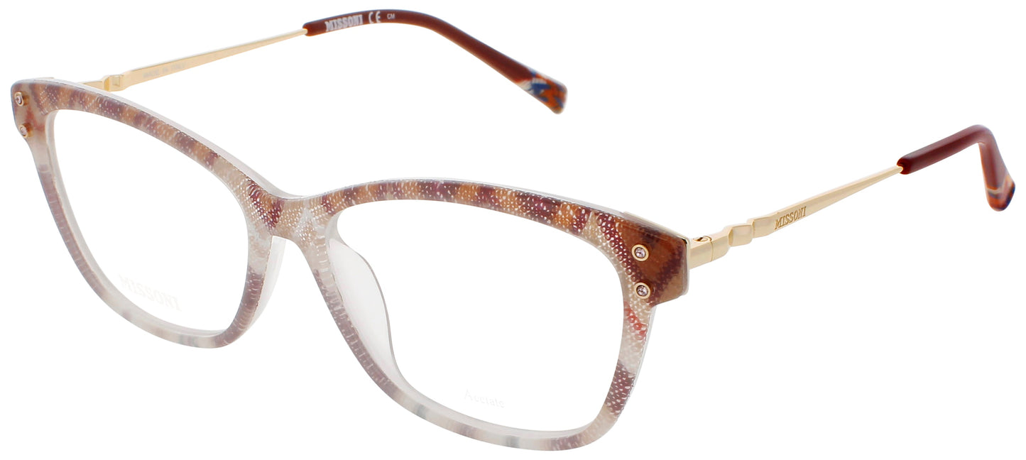 MISSONI MIS 0006 Frame PLUM MULTICOLOR Lens DEMO