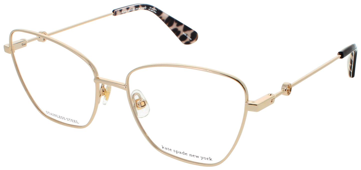KATE SPADE JOURNEE Frame GOLD Lens DEMO