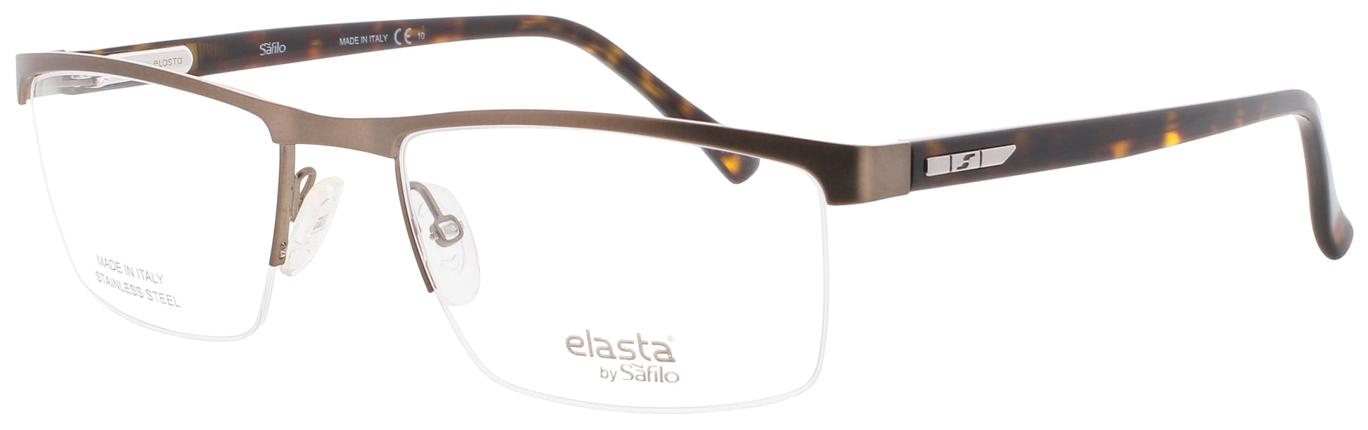 ELASTA E-7243 Frame BROWN Lens DEMO