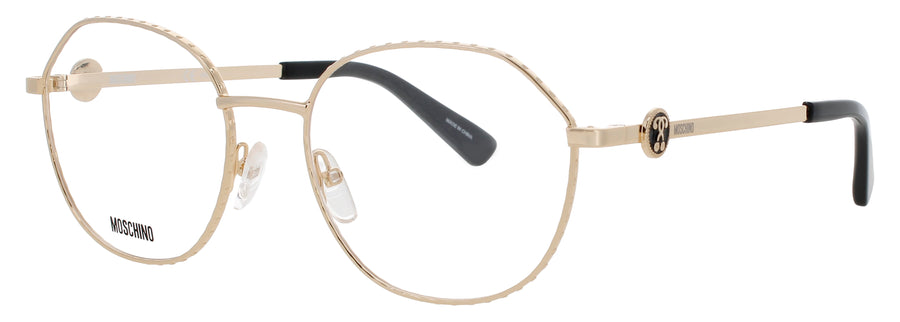 MOSCHINO MOS586 Frame ROSE GOLD Lens DEMO