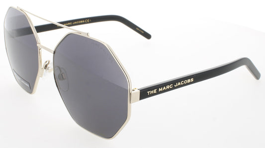  MARC JACOBS Frame FEMALE Sunglasses Lens MARC JACOBS,GOLD BLACK,GREY,MARC 524/S,FEMALE,Sunglasses,new-in