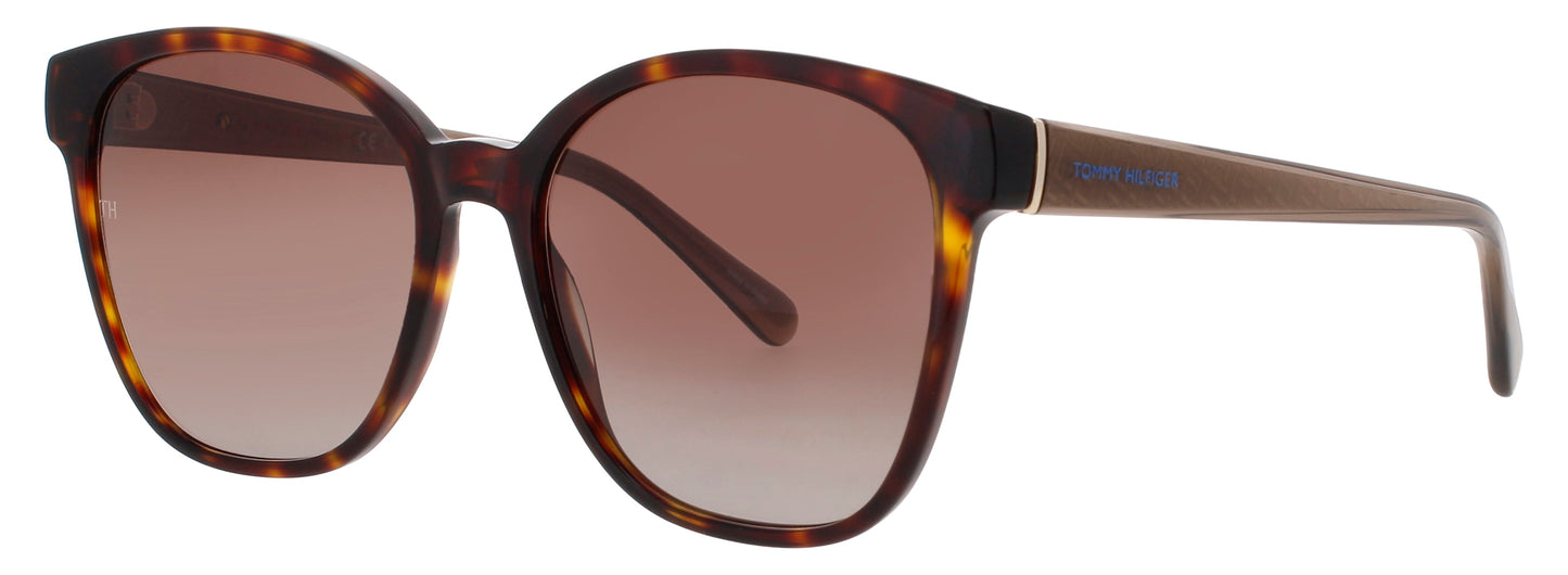 TOMMY HILFIGER TH-1811/S Frame DARK HAVANA Lens BROWN TINT