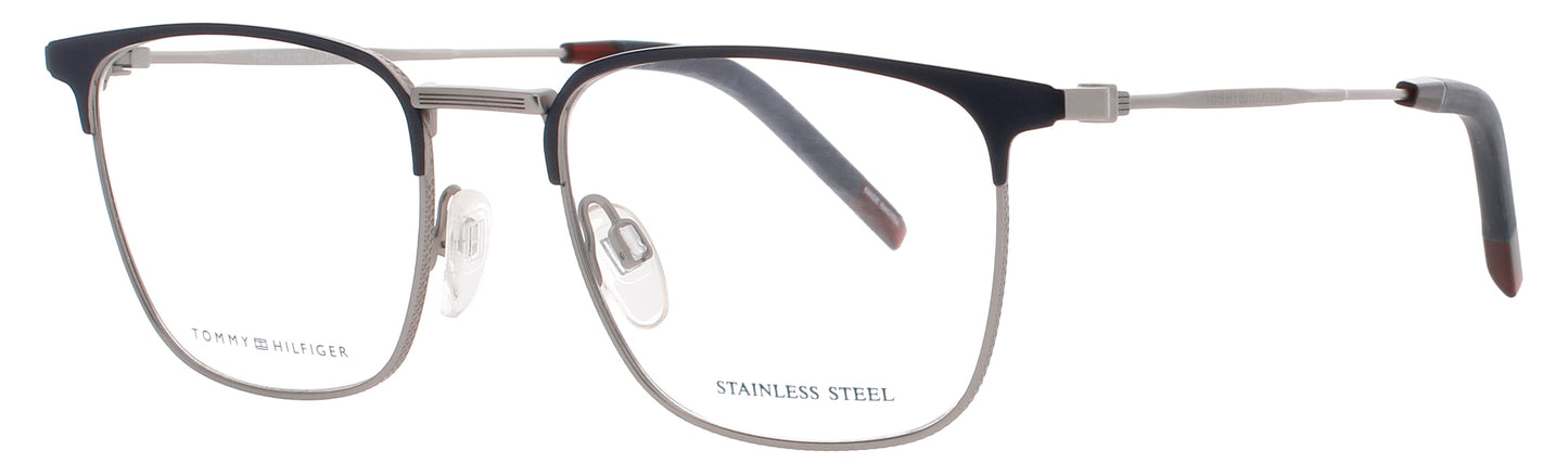 TOMMY HILFIGER TH 1816 Frame MATTE BLUE Lens DEMO