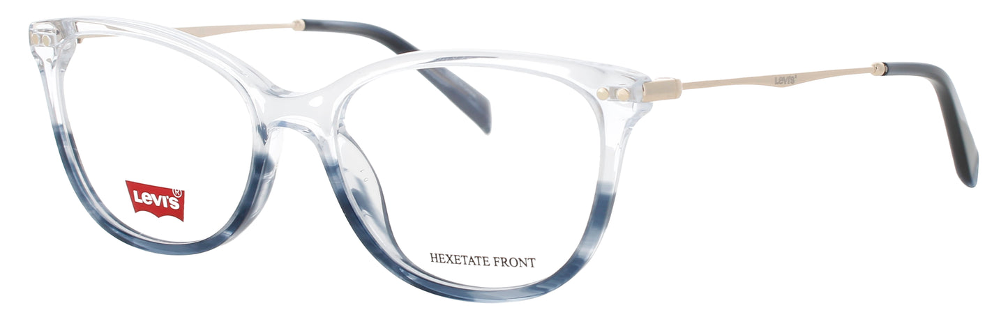 LEVI'S LV-5021 Frame  BLUE HORN Lens DEMO