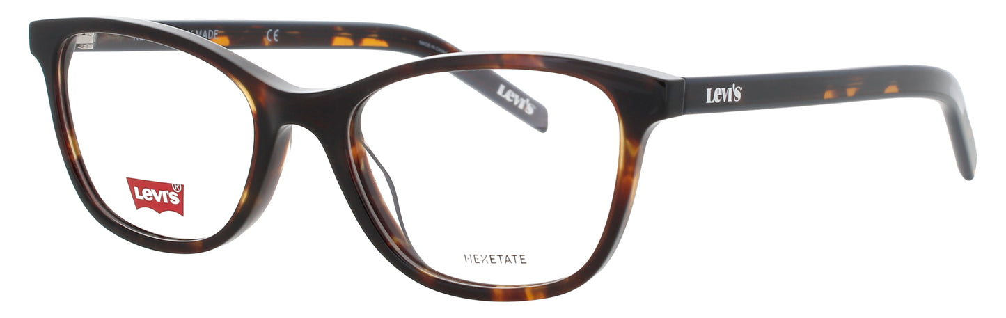 LEVI'S LV-1022 Frame  HAVANA Lens DEMO