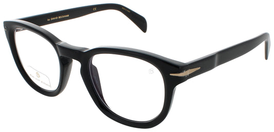 DAVID BECKHAM DB 7050/BB Frame BLACK Lens DEMO
