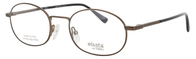 ELASTA E-7247 Frame  MATTE BROWN WHITE Lens DEMO