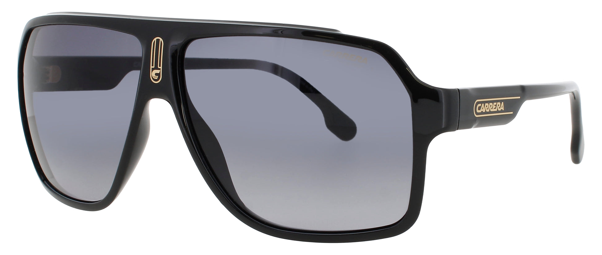 CARRERA 1030/S Frame BLACK / GOLD Lens DARK GREY GRADIENT