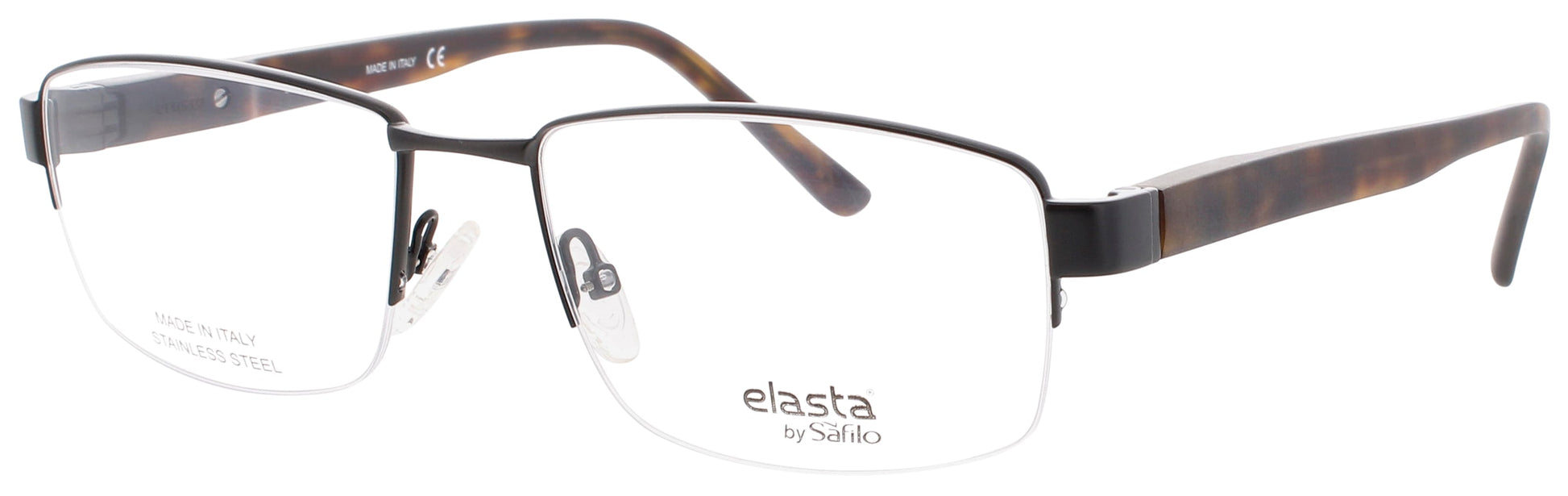 ELASTA E-3122 Frame RUTHENIUM Lens DEMO