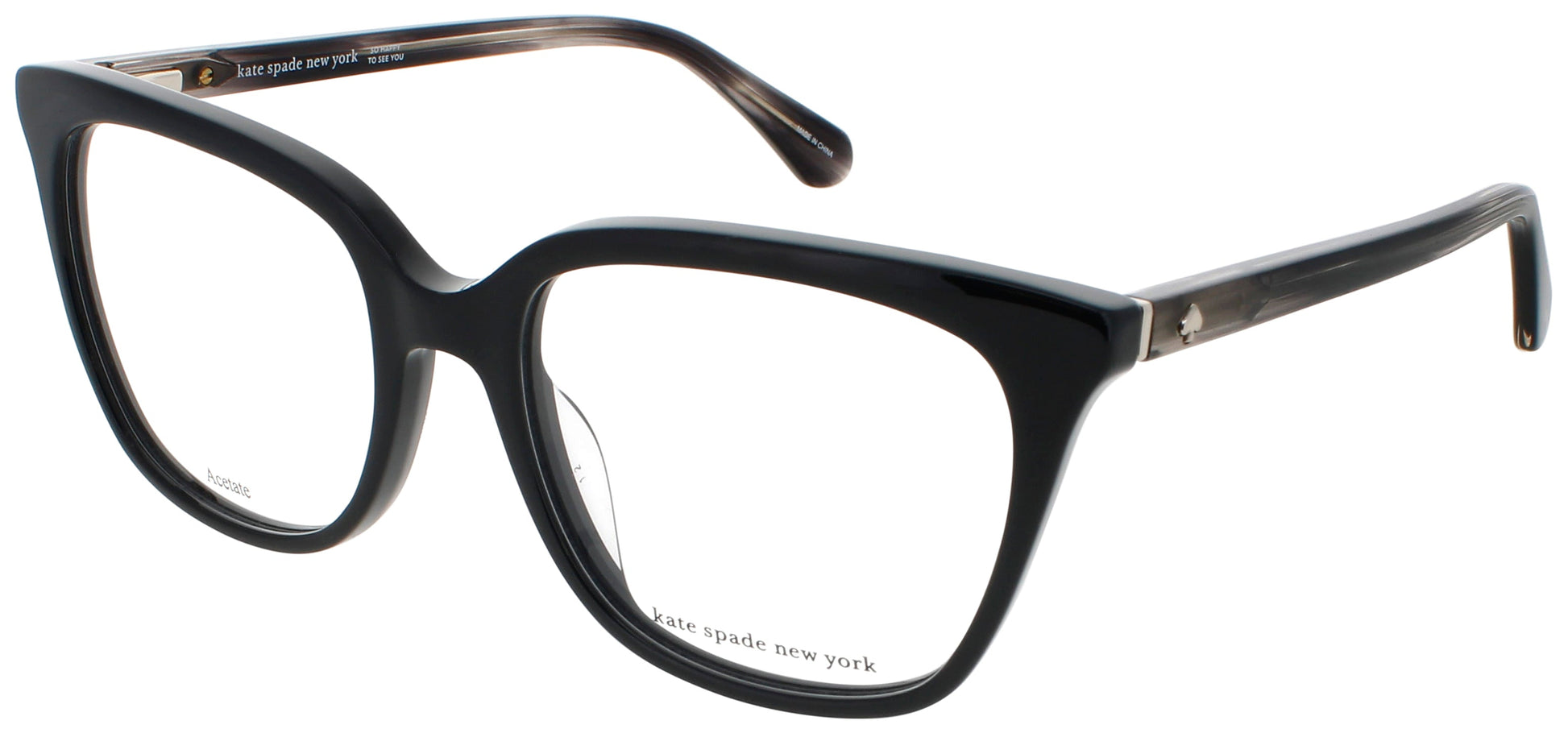 KATE SPADE ALESSANDRIA Frame BLACK Lens DEMO