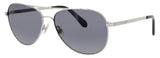 KATE SPADE VARESE/O/S Frame PALLADIUM Lens GRADIENT GREY