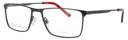 PIERRE CARDIN 6879 Frame  MATTE DARK RUTHENIUM Lens DEMO