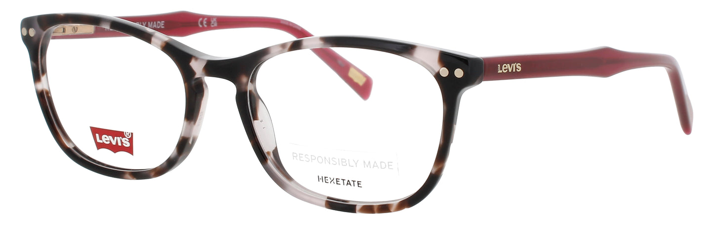 LEVI'S LV-5026 Frame  PINK HAVANA Lens DEMO