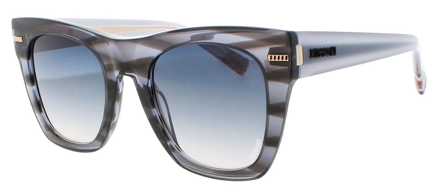 MISSONI MIS 0069/S Frame GREY HORN Lens BLUE PEACH