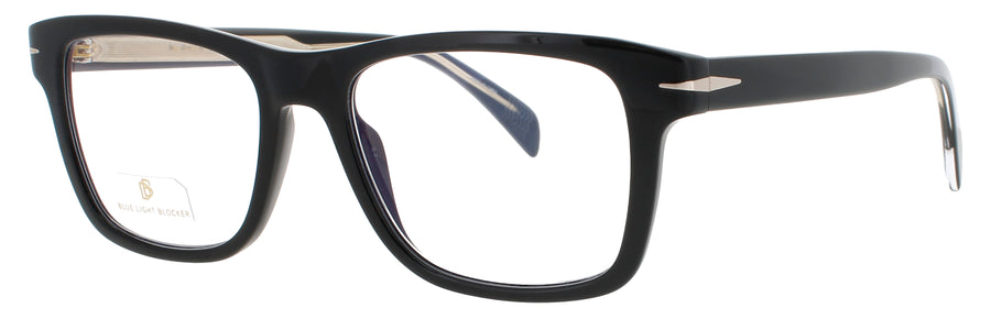 DAVID BECKHAM 1073/BB Frame BLACK / GOLD Lens DEMO