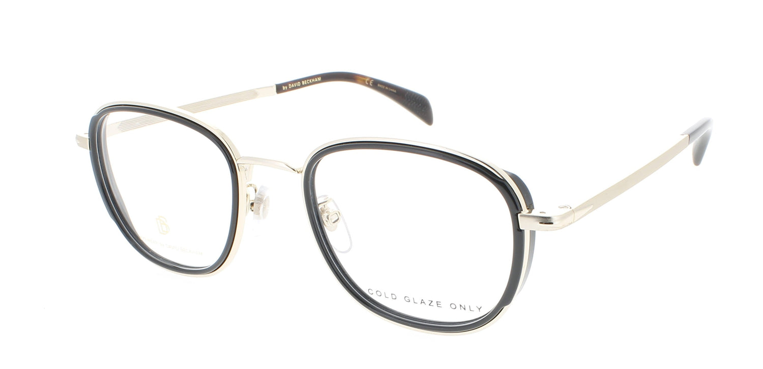 DAVID BECKHAM DB 7075/G Frame GOLD BLACK Lens DEMO