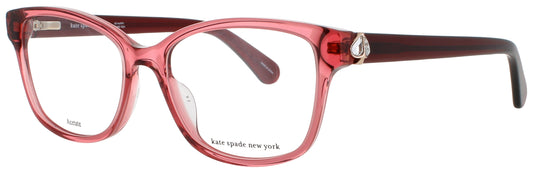 KATE SPADE REILLY/G Frame DARK RED/BURGANDY Lens DEMO