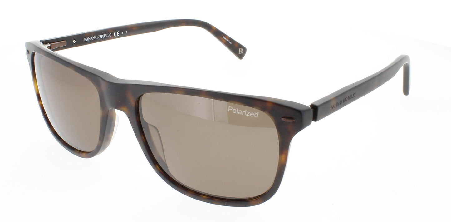 BANANA REPUBLIC BR 1004/S Frame MATTE HAVANA Lens BRONZE POLARIZED