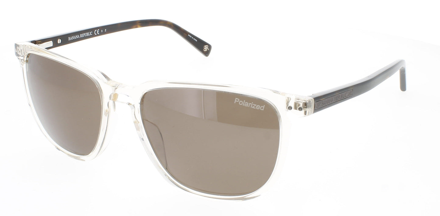 BANANA REPUBLIC BR 1005/S Frame BEIGE CRYSTAL Lens BRONZE POLARIZED