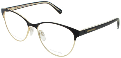 TOMMY HILFIGER TH 1886 Frame MATTE BLACK GOLD Lens DEMO