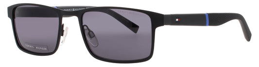 TOMMY HILFIGER TH 904/S Frame MATTE BLACK Lens SMOKE