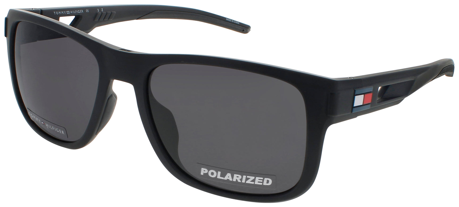 TOMMY HILFIGER TH 1913/S Frame MATTE BLACK Lens GREY POLARIZED