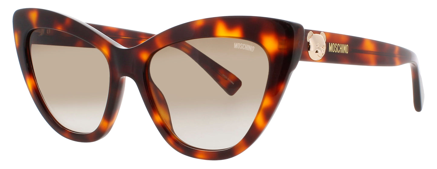 MOSCHINO MOS122/S Frame HAVANA Lens GREEN