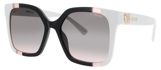 MOSCHINO MOS123/S Frame BLACK / PINK Lens GREEN TO PINK GRADIENT