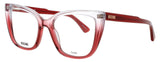 MOSCHINO MOS603 Frame CRYSTAL RED Lens DEMO
