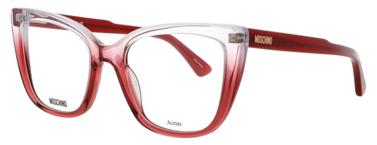 MOSCHINO MOS603 Frame CRYSTAL RED Lens DEMO