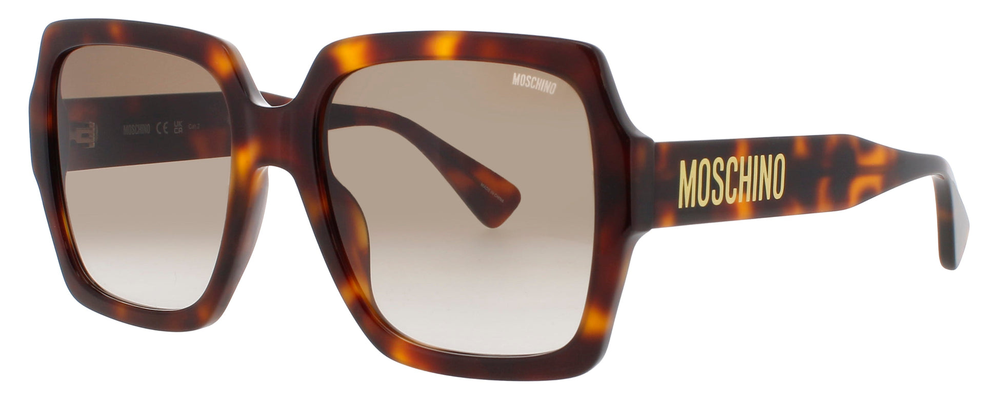 MOSCHINO MOS127/S Frame HAVANA Lens GREEN