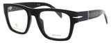 DAVID BECKHAM DB 7020/BOLD Frame BLACK Lens DEMO
