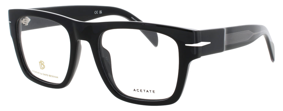 DAVID BECKHAM DB 7020/BOLD Frame BLACK Lens DEMO