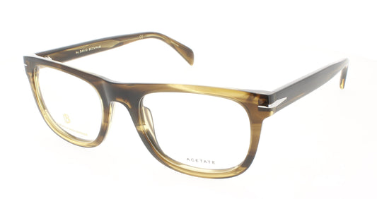 DAVID BECKHAM 7085 Frame OLIVE STRIPED Lens DEMO