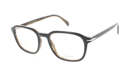 DAVID BECKHAM 1084 Frame BLACK STRIPE BROWN Lens DEMO