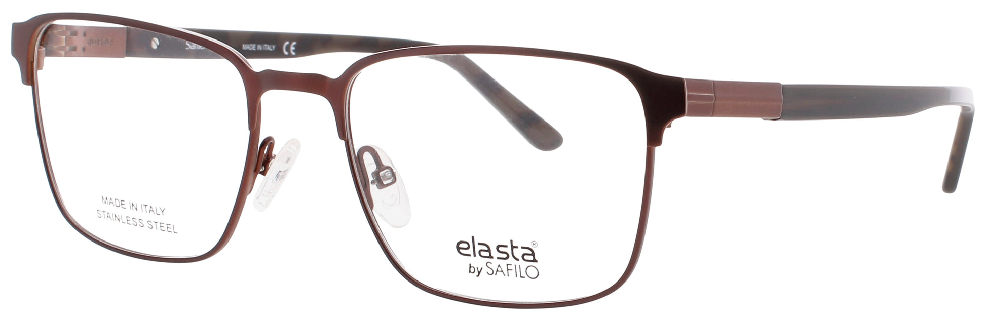 ELASTA E-3124 Frame PINK CRYSTAL Lens DEMO