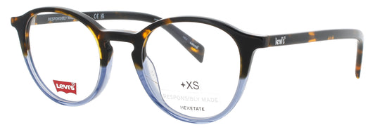 LEVI'S LV-1036 Frame  YELLOW BLUE HAVANA Lens DEMO