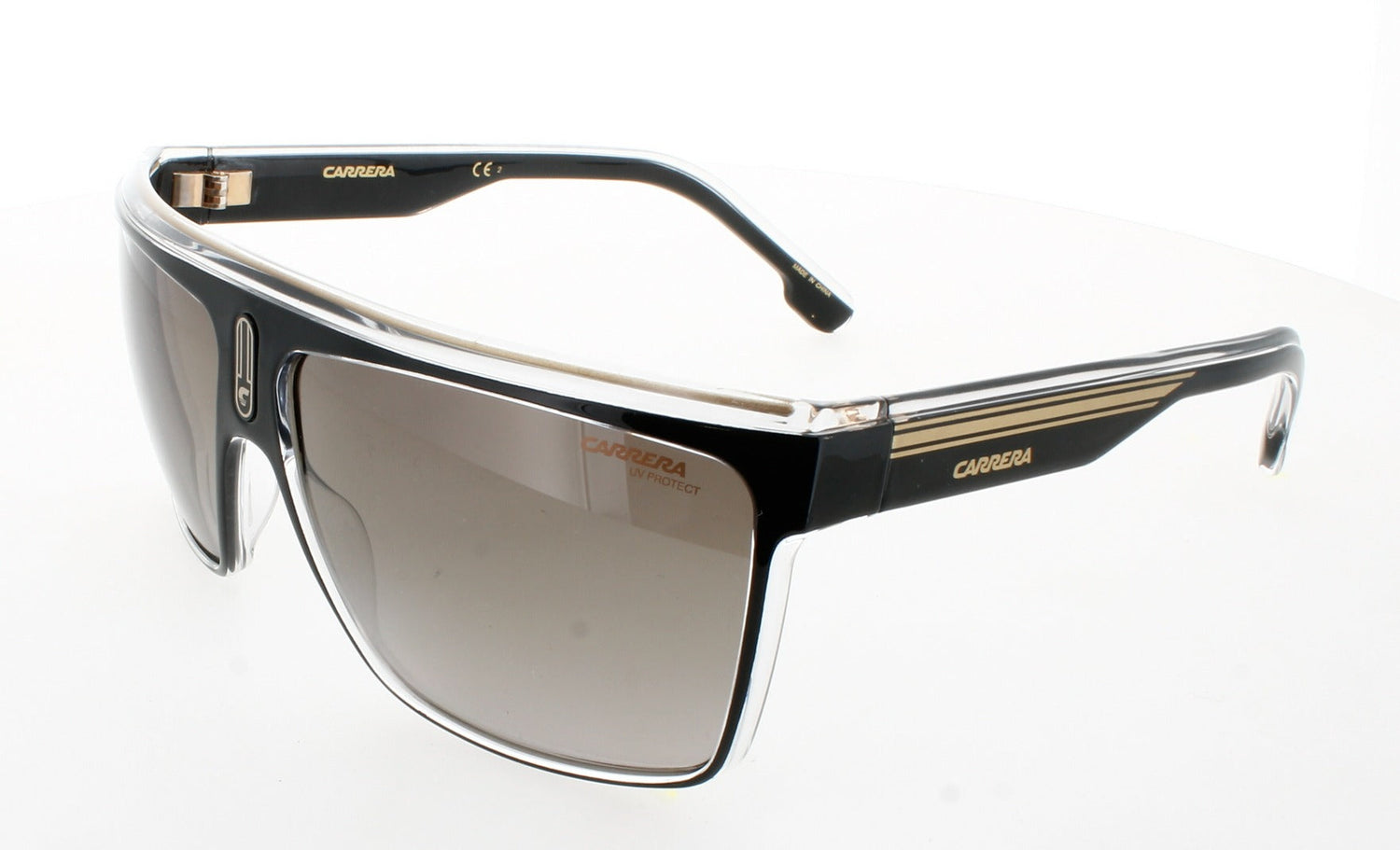 CARRERA 22/N Frame BLACK GOLD Lens BROWN GRADIENT