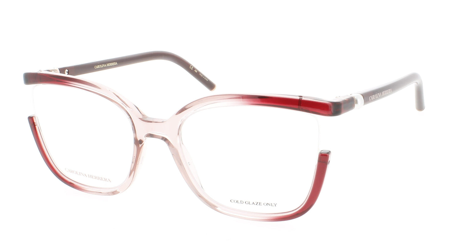 CAROLINA HERRERA CH 0004 Frame BURGUNDY NUDE Lens DEMO