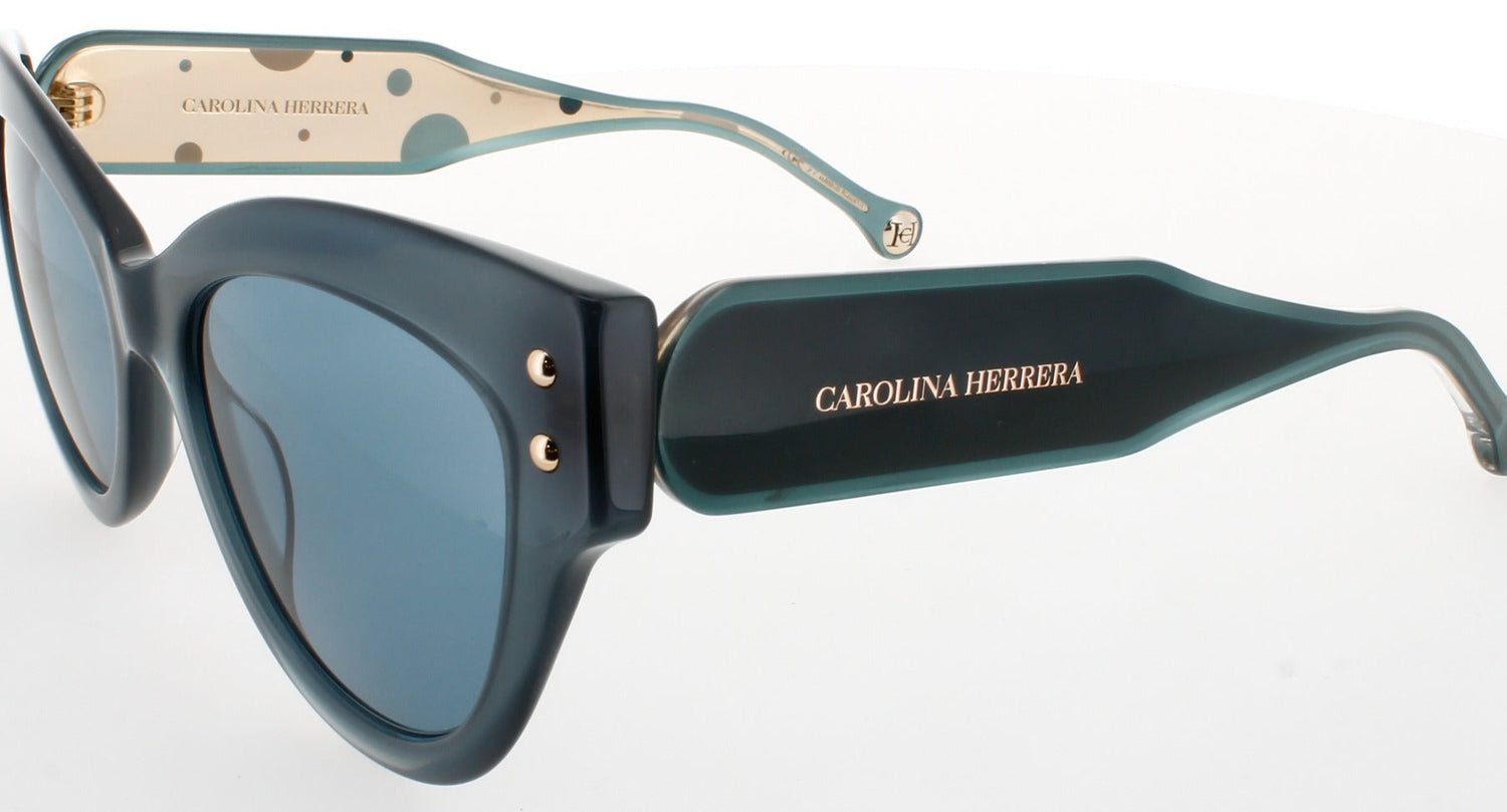 CAROLINA HERRERA CH 0009/S Frame TEAL Lens BLUE