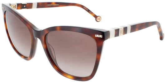 CAROLINA HERRERA CH 0044/S Frame HAVANA IVORY Lens BROWN GRADIENT