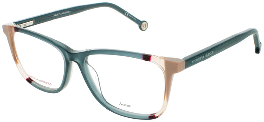 CAROLINA HERRERA CH 0066 Frame TEAL BROWN Lens DEMO