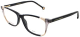 CAROLINA HERRERA CH 0066 Frame BLACK NUDE Lens DEMO