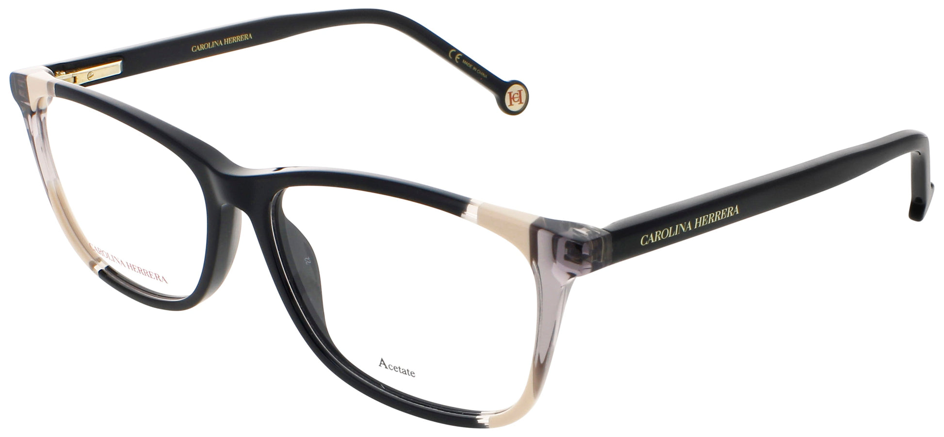 CAROLINA HERRERA CH 0066 Frame BLACK NUDE Lens DEMO