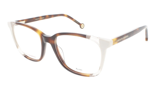 CAROLINA HERRERA CH 0065 Frame HAVANA IVORY Lens DEMO