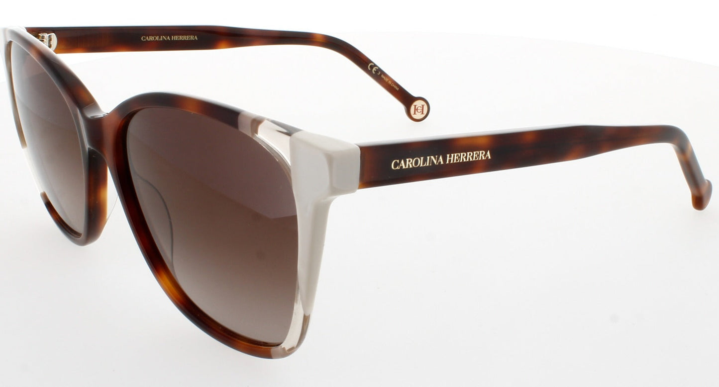 CAROLINA HERRERA CH 0061/S Frame HAVANA IVORY Lens BROWN GRADIENT