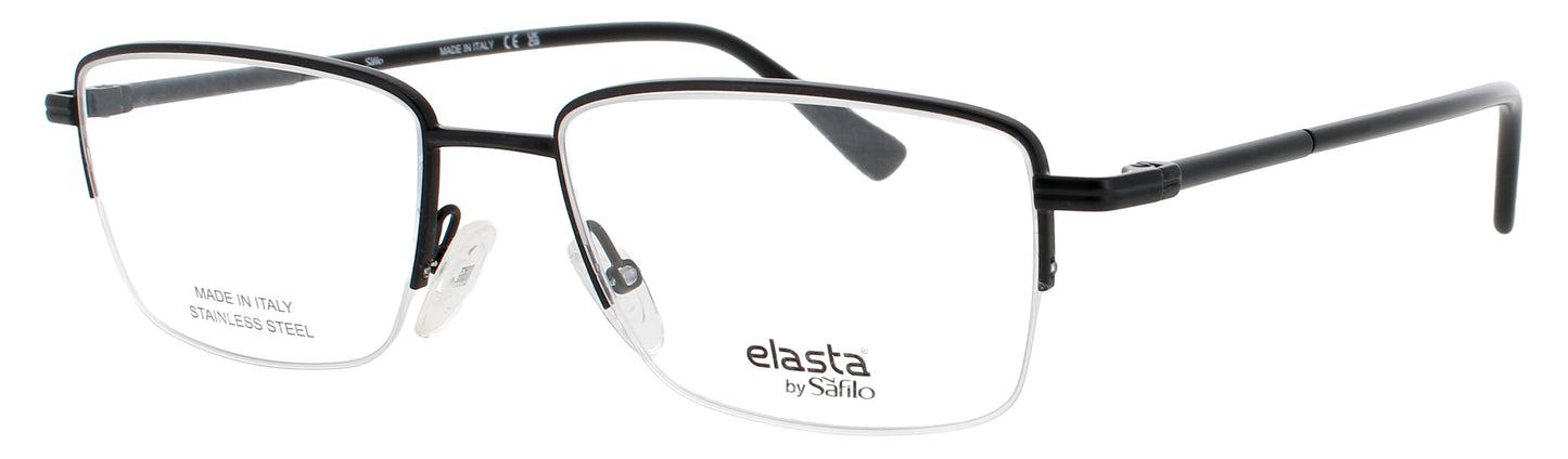 ELASTA E-7249 Frame MATTE BLACK  Lens DEMO