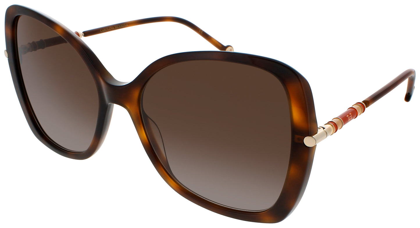 CAROLINA HERRERA CH 0025/S Frame HAVANA Lens BROWN GRADIENT
